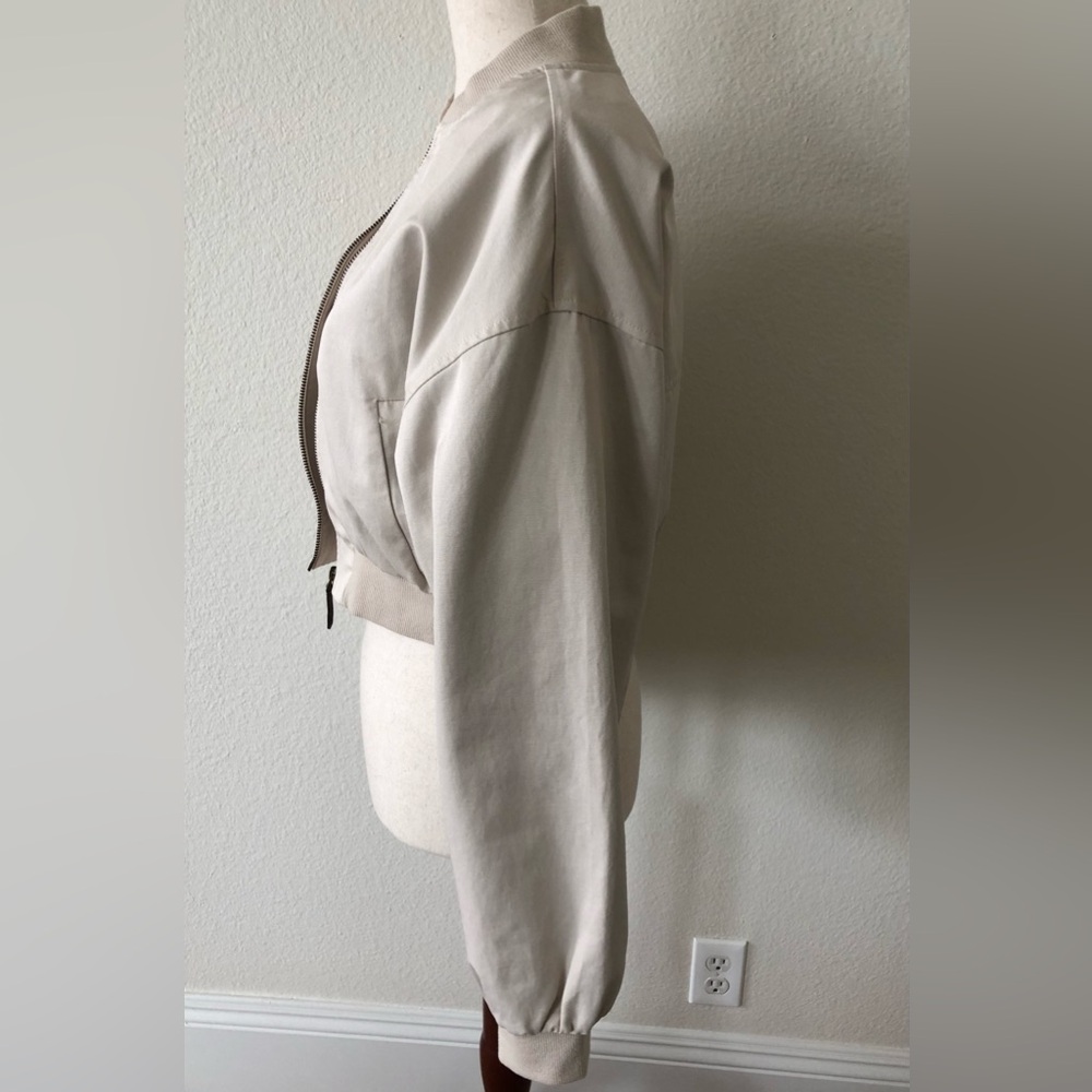 NORDSTROM + EDIKTED - Crop Bomber Jacket - Picture 4 of 15